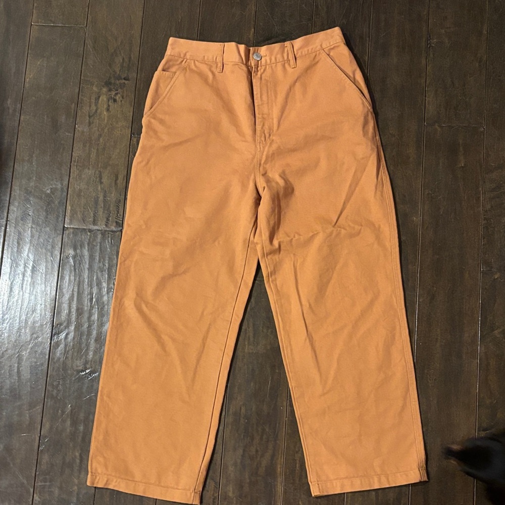 Obey Men's Rust Chinos
